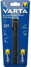 Taskulamp Varta Aluminium Light F20 Pro, 250 lm, must