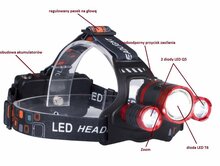 Pealamp Libox LB0106, 450 m, valge külm