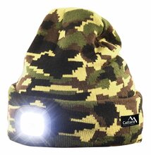 Pealamp Cattara Army, LED taskulambiga