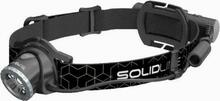 Pealamp Led Lenser Solidline SH6R, 600 lm, IP54, must