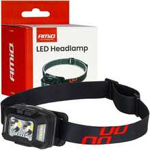Pealamp Amio AMIO-04668, 2×XPG+10 SMD, 1800 mAh