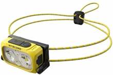 Pealamp Nitecore NU21, 360 lm, kollane