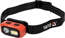 Pealamp Yato YT-08592, 480 lm, liikumisanduriga