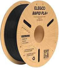 3D-plastik ELEGOO Rapid PLA+ 1.75 mm, must