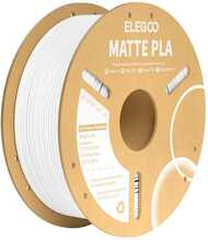 3D plastiku filament ELEGOO PLA Matte 1.75 mm, 1 kg, valge