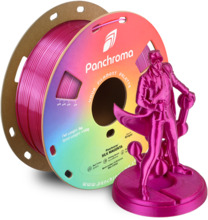 3D-plastik Polymaker Panchroma PLA Silk 1.75 mm, 1 kg, Silk Magenta