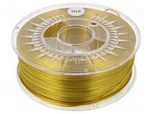 3D plastmass Devil Design Silk PLA 1.75 mm, 1 kg, kuldne