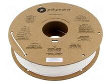 3D-plastik Polymaker PolyMax Tough PLA 1.75 mm, 0.75 kg, valge
