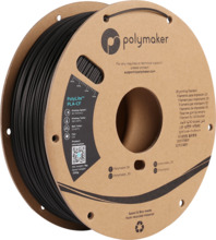 3D-plastik Polymaker PolyLite PLA-CF 1.75 mm, 1 kg, must