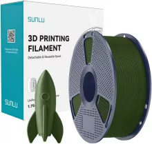 3D plastiku filament Sunlu High-Speed PLA 1.75 mm, oliiv