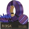 3D plastiku filament Rosa3D PLA 1 kg, läikiv mitmevärviline (Galaxy rainbow Andromeda)