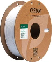 3D plastiku filament eSUN PLA Basic 1.75 mm, 1 kg, külmvalge
