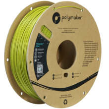 3D plastiku filament Polymaker PolyLite PLA 1.75 mm, 1 kg, oliivroheline