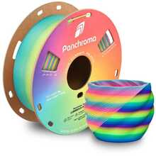 3D-plastik Polymaker PolyLite PLA 1.75 mm, 1 kg, helendav Rainbow
