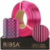 3D plastmass Rosa3D PLA 1.75 mm, 1 kg, kahepoolne grafiit/fuksia