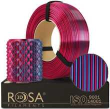 3D plastik Rosa3D PLA 1.75 mm, 1 kg, kahepoolne sinine/fuksia
