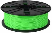 3D plastiku filament Gembird PLA 1.75 mm, 1 kg, fluorestseeruv roheline