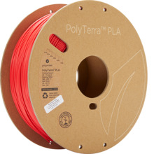 3D-plastik Polymaker PolyTerra PLA 1.75 mm, 1 kg, Lava punane