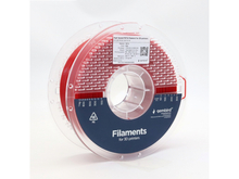 3D plastiku filament Gembird PETG, 1.75 mm, 1 kg, punane