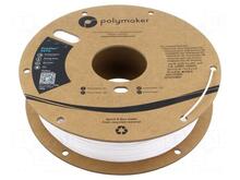 3D-plastik Polymaker PolyMax Tough PETG, 1.75 mm, 0.75 kg, valge