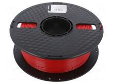 3D plastiku filament Gembird PETG, 1.75 mm, punane