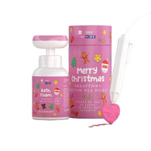 Loominguline komplekt Hiskin Christmas Set Kids Pink Raspberry, 3D pliiats ja kätepesuvaht 300 ml