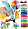 3D pliiats Woopie LED ekraaniga, sinine