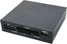 Mälukaardilugeja Logilink CR0012 USB 2.0, must
