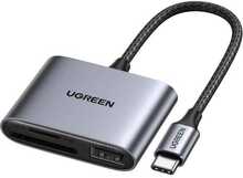 Kaardilugeja Ugreen CM387 USB-C, must