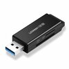 Kaardilugeja Ugreen CM104 TF/SD USB 3.0, must