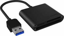 Kaardilugeja Icy Box IB-CR301-U3 USB 3.0, must