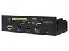 USB hub kaardilugejaga Logilink UA0341, must