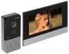 Video uksetelefoni komplekt Hikvision DS-KIS603-P(B), 2 MP, 17,8 cm, must/hall/hõbe