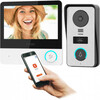Videofon Virone VDP-67, 7 Full HD, Wi-Fi, puutetundlik ekraan