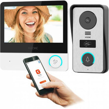 Videofon Virone VDP-67, 7 Full HD, Wi-Fi, puutetundlik ekraan