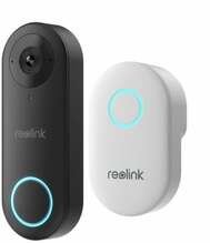 Nutikas uksekell Reolink D340W, must/valge