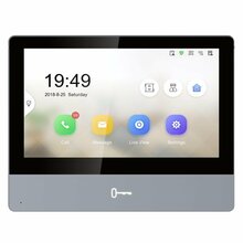 Domofoni ekraan Hikvision DS-KH8350-TE1, must