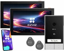 Videofonokomplekt Ezviz HP7 CS-HP7, kahe monitoriga