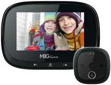 Uksepiilukaamera MBG Line SF55 Black Edition