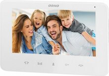 Videomonitor Orno, värviline LCD 7, käed-vaba, valge