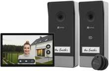 Videofonokomplekt Ezviz CS-HP7 (3MP, 1 ekraan, 2 väliseadet)