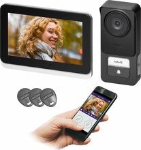 Videofono komplekt Orno Philips WelcomeEye Connect 3, 7 tolli, Wi-Fi, puuteekraan, 3K, RFID