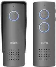 Juhtmevaba ukseintercom Eura ADP-80A3 grafiit
