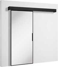Liuguks Eltap Lindo, peegliga, 96.5 x 205 cm, must