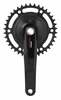 Vänt Shimano Nexus C6000, 38T, 170 mm, must