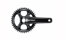 Vändad Shimano GRX FC-RX810-1, 42T, 175 mm