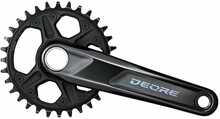Vändad Shimano Deore FC-M6130-1, 32T, 1x12 käiku, 175 mm