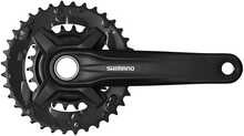 Vändad Shimano Acera FC-MT210-2, 46/30T, 2x9 käiku, 175 mm, must