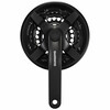 Vänt Shimano FC-TY301, 48/38/28T, 6/7/8 käiku, 170 mm, must