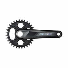 Vändad Shimano Deore FC-M6100-1, 32T, 1x12 käiku, 175 mm